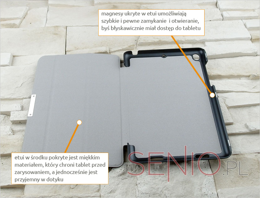etui książkowe na tablet